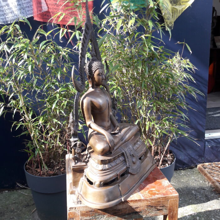 Thaise boeddha 'cheng saen' van brons, Mordor Alkmaar