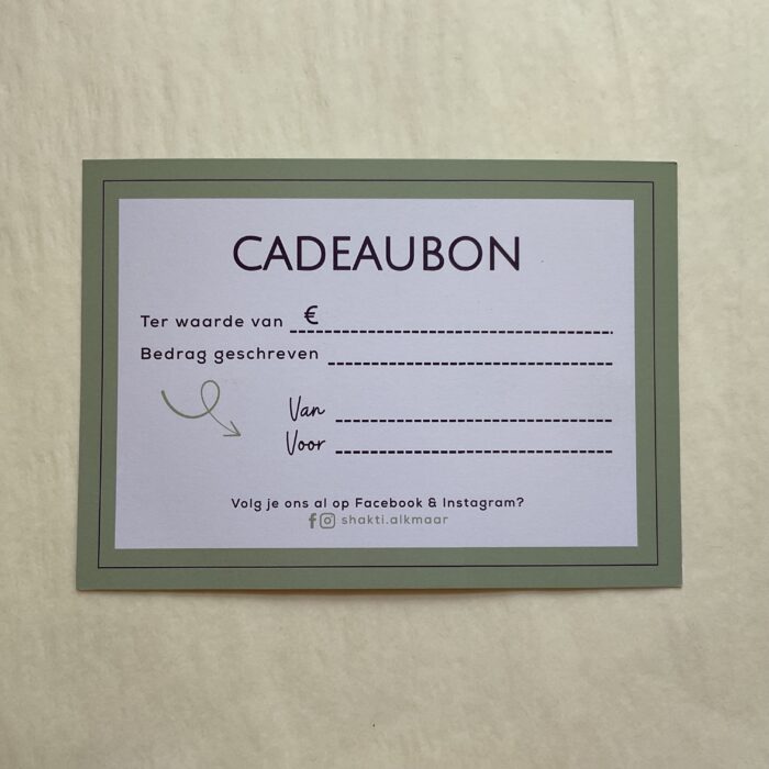 Cadeaubon