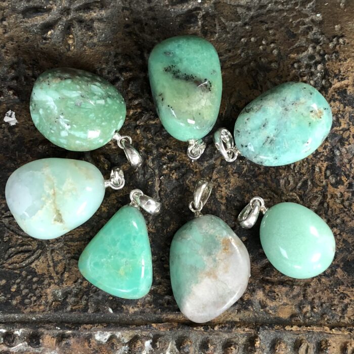 Hanger Chrysopraas
