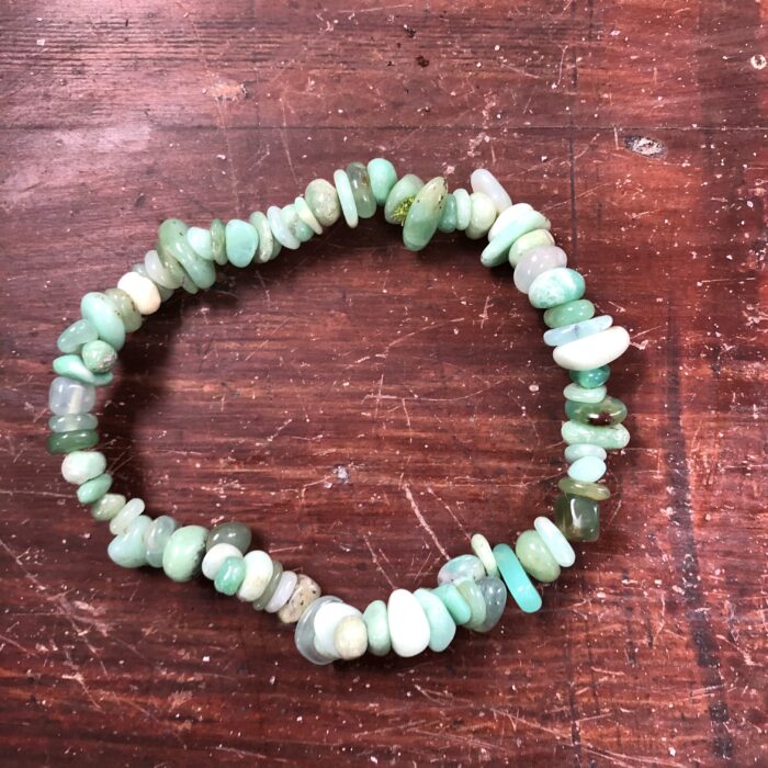 Splitarmband Chrysopraas - Afbeelding 2