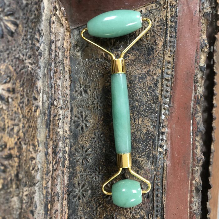 Groen Aventurijn Massage roller - Afbeelding 3