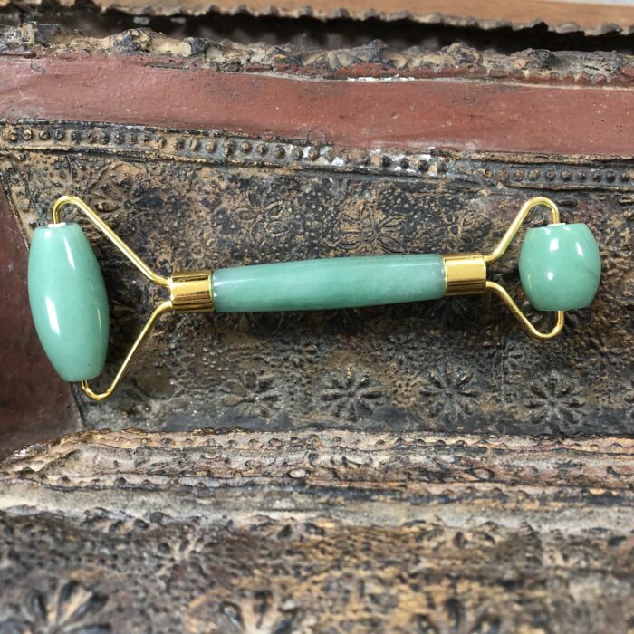 Groen Aventurijn Massage roller - Afbeelding 2