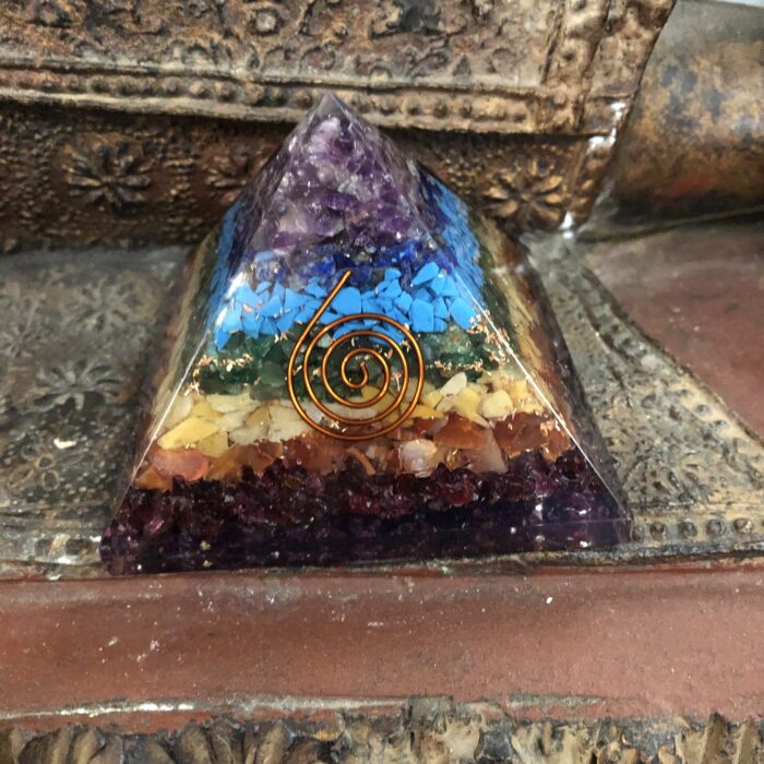 Organite Piramide 7 Chakra’s