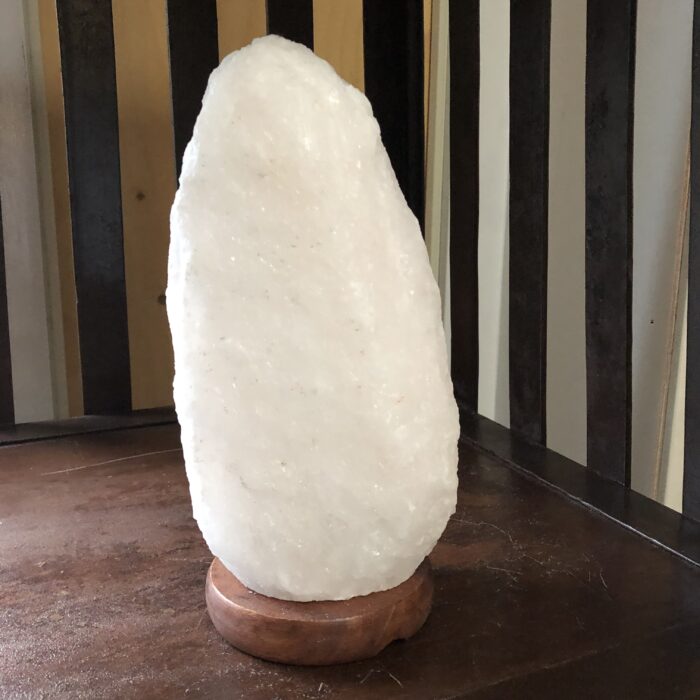Himalaya zoutlamp Wit