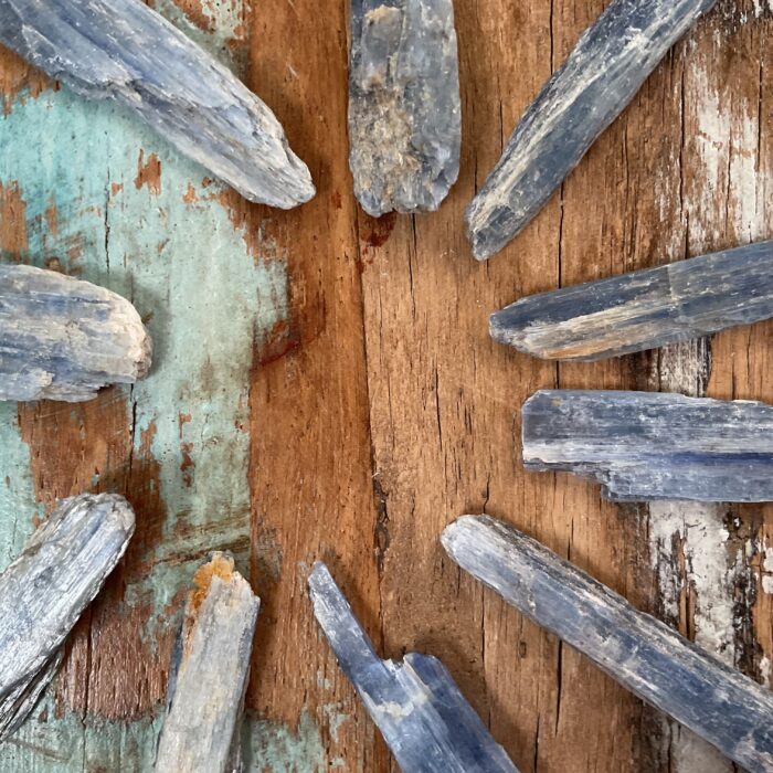 Blauw Kyaniet ruw - Afbeelding 2