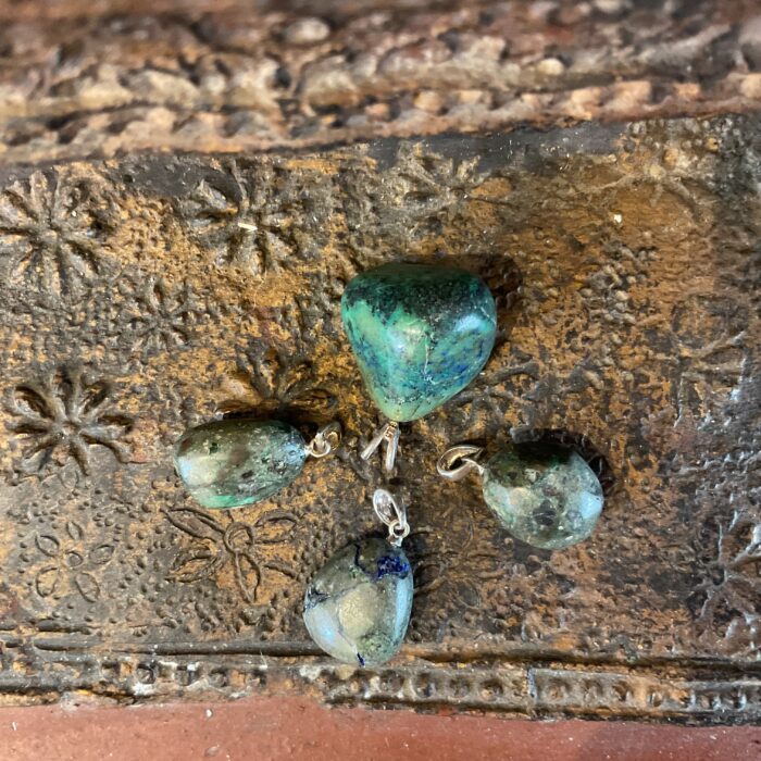 Azuriet-Malachiet hanger