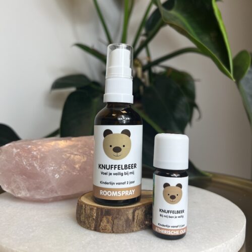 Knuffelbeer Auraspray, kinderlijn, De Groene Linde