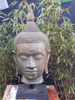 Bronzen boeddha beeld