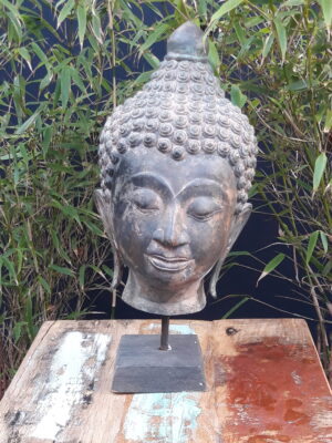 Bronzen boeddha beeld