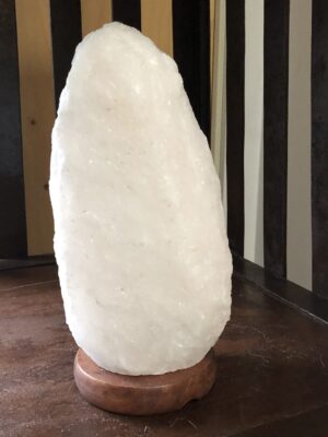 Himalaya zoutlamp Wit