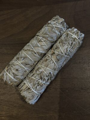 Salie smudge stick duo